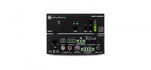 Atlona GAIN-60 Stereo / Mono Power Amplifier – 60 Watts