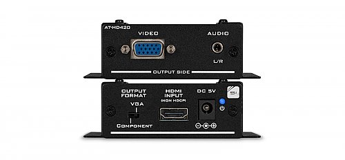 Atlona HD420 HDMI to VGA/Component and Stereo Audio Format Converter