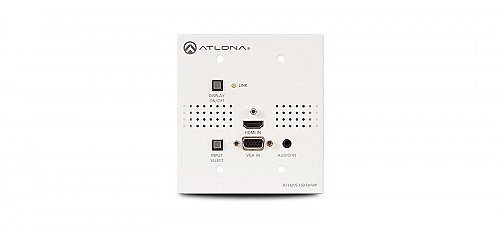 Atlona HDVS-150-TX-WP Two-Input Wallplate Switcher for HDMI and VGA with HDBaseT Output