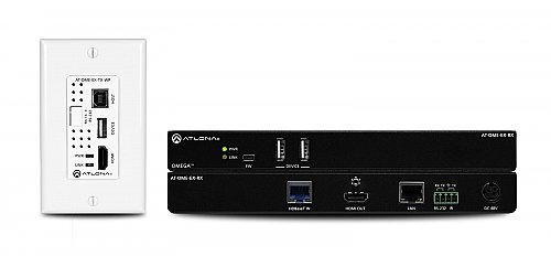 Atlona OME-EX-WP-KIT Wallplate HDBaseT TX/RX for HDMI with USB