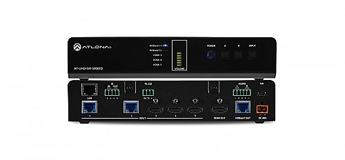Atlona SW-5000ED 4K/UHD Five-Input HDMI Switcher with Two HDBaseT Inputs and Mirrored HDMI / HDBaseT Outputs